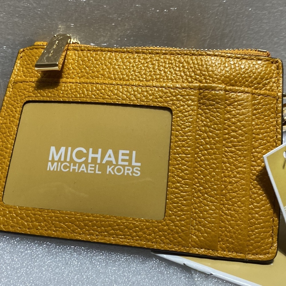 NWT 🔥 Michael kors sm coin purse leather - Picture 8 of 12